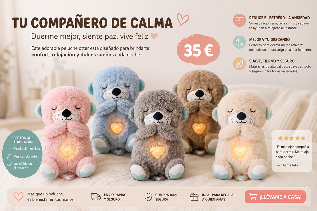 Peluche Interactivo para Dormir